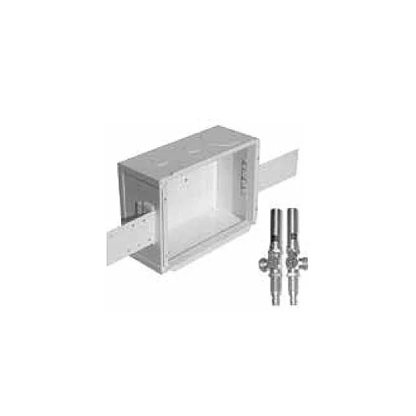 LSP OB-508 Metal Washing Machine Outlet Box W/Water Hammer Arresters