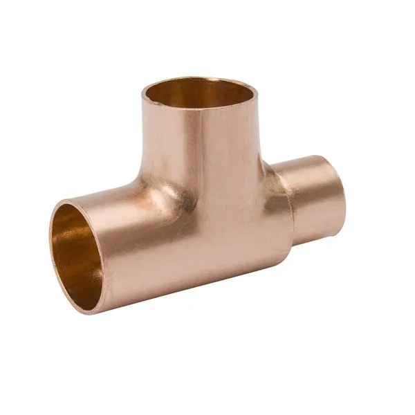 2-1/2" X 2-1/2" X 2" Copper Reducing Tee