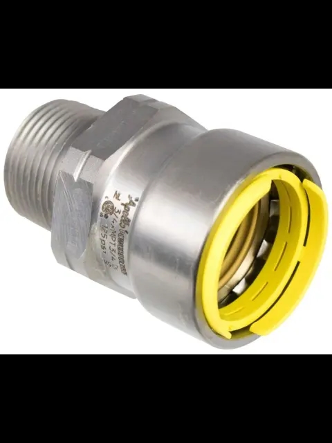 1-1/4" Carbon Steel Adapter 404G Gas Press X Male