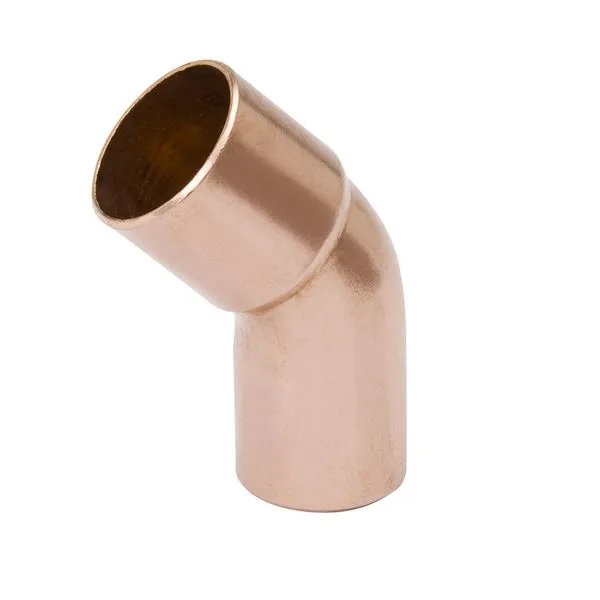 3" Copper Street 45 Elbow