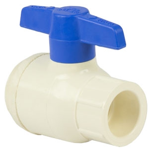 1-1/4" CTS CPVC Gold Ball Valve Residential