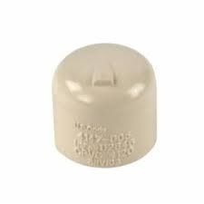 1-1/2" CPVC Gold Cap